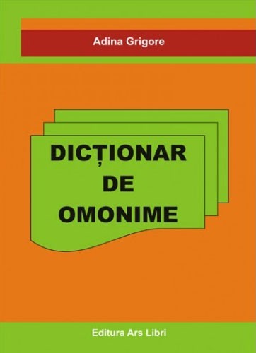 dictionar de omonime