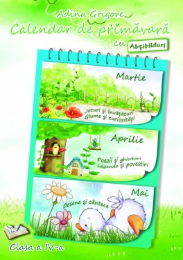 Calendar de primăvară cu Abțibilduri, Clasa a IV-a