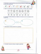Fișe interdisciplinare, Clasa pregătitoare