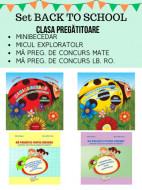 SET BACK TO SCHOOL-CLASA PREGATITOARE (MINIABC+MICUL EX+CONCURS MATE+ CONCURS LB.ROM)