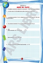 Matematica și explorarea mediului, Clasa a II-a - Caiet de lucru