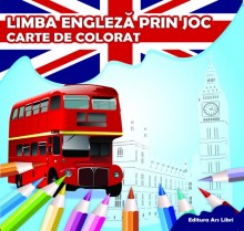 Carte de colorat - Limba engleză prin joc