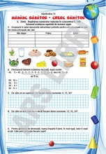 Matematica și explorarea mediului, Clasa a II-a - Caiet de lucru