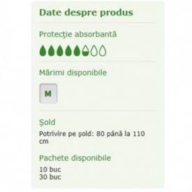 TENA Pants Normal M - tip chilot