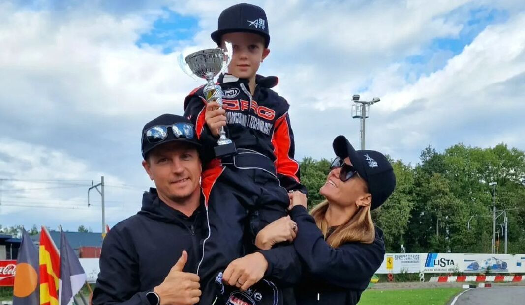 In pictures: Robin Raikkonen wins first junior karting race!