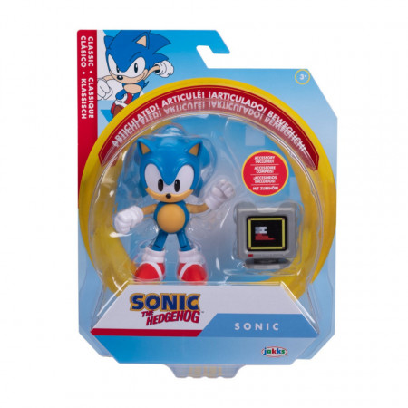 Nintendo Sonic - Figurina articulata Classic Sonic, S12, 10 cm