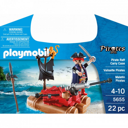 Playmobil - Set Portabil - Pluta Piratilor