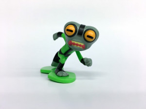 BEN 10 Mini figurine blister - Grey Matter