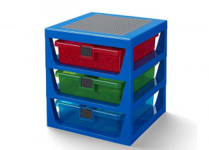 Cutie depozitare LEGO cu trei sertare (40950002)