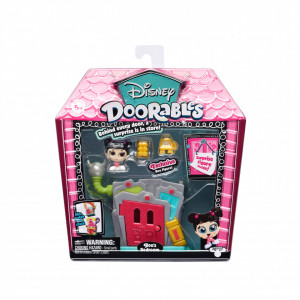 DOORABLES S1 Mini set de joaca cu 2 figurine surpriza si accesorii Boo's Bedroom