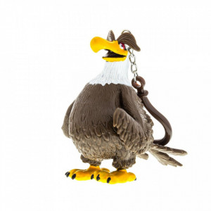 Figurina plastic cu agatatoare, Angry Birds, Mighty Eagle , 7-8,5cm