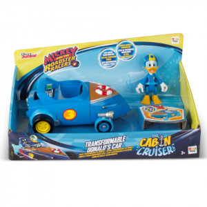 Masinuta transformabila cu o figurina Disney, Donald