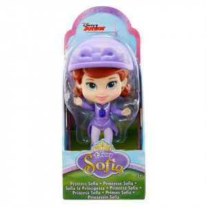 Papusa mini, Disney Sofia Intai, Mov, 8cm