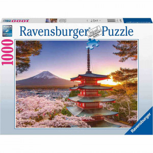 Puzzle Fuji Ciresi Infloriti, 1000 Piese