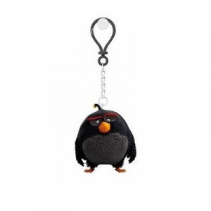 Breloc figurina plastic, Angry Birds, Bomb, 4-4,8cm