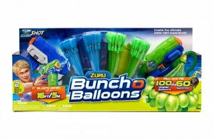 BUNCH O BALLOONS Set X-Shot cu 2 arme si 4 rezerve