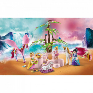 Playmobil - Trasura Unicorn Si Pegasus