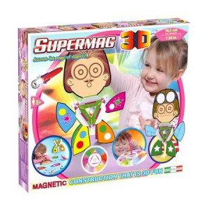 SUPERMAG 3D - JUCARIE CU MAGNET TRIUNGHI