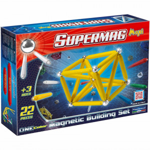 Supermag Maxi One Color - Set Constructie 22 Piese
