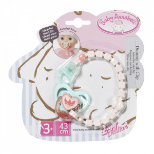 Baby Annabell - Suzeta cu lant 43 cm diverse modele
