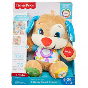 Catelusul vorbitor si educativ limba romana - Fisher Price