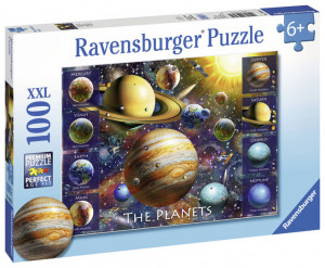 Puzzle Planete, 100 piese