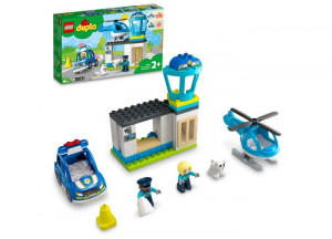 Sectie de politie si elicopter