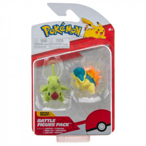 Set figurine de actiune, Pokemon, Cyndaquil & Larvitar, 2buc