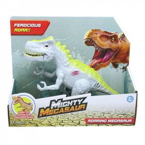 Dinozaur Junior cu lumini si sunete, Mighty Megasaur, 22 cm