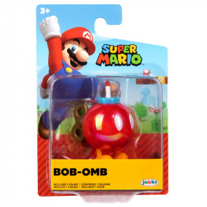 Mario Nintendo Figurina Articulata 6 Cm - Bob-Omb