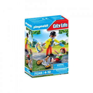 Playmobil - Paramedic Cu Pacient
