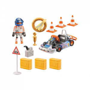 Playmobil - Set Cadou Sofer Cu Cart