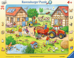 Puzzle mica mea ferma, 24 piese