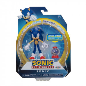 Sonic - Figurina articulata 10 cm, S11, Modern Sonic