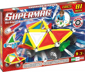 Supermag Tags Wheels - Set Constructie 81 Piese