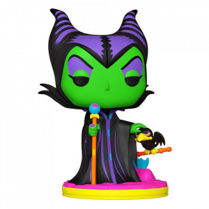 Figurina Funko POP! Disney Villains, Maleficent (Blacklight), 9 cm