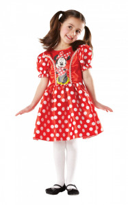 MINNIE Costum clasic rosu 5-6 ani