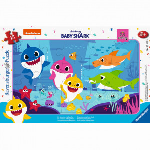 PUZZLE BABY SHARK, 15 PIESE