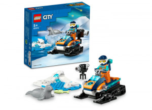 Snowmobil pentru explorari arctice