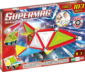 Supermag Tags Wheels - Set Constructie 103 Piese