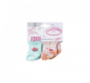 Baby Annabell - Sosete 2 perechi diverse modele 43cm
