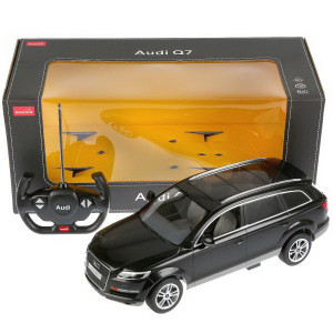 Masina Cu Telecomanda Audi Q7 Negru Scara 1 La 14