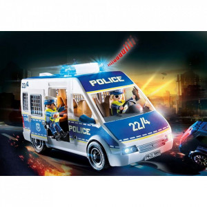Playmobil - Duba Politie Cu Lumini Si Sunete
