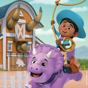 Puzzle Dino Ranch, 3X49 Piese