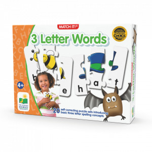 PUZZLE POTRIVESTE CUVINTELE DIN 3 LITERE - ENG