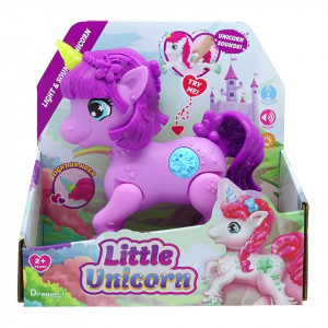 Unicorn Junior cu lumini si sunete - Violet