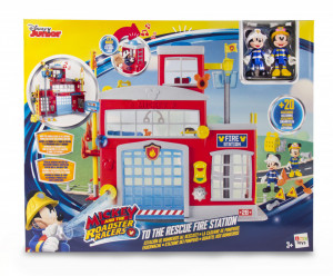 MICKEY SI PILOTII DE CURSE Statie de pompieri