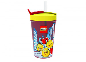 Pahar LEGO Iconic cu pai (40441725)