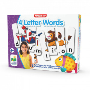 PUZZLE POTRIVESTE CUVINTELE DIN 4 LITERE - ENG