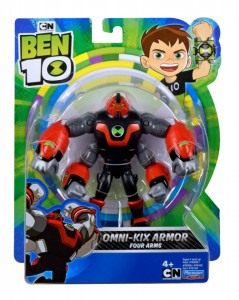 BEN 10 FIGURINE 12 CM - OMNI-KIX ARMOR FOUR ARMS
